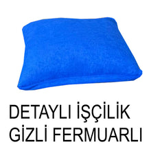 Görseli Galeri görüntüleyiciye yükleyin, Süet Kumaş Parlement Renk Kırlent Kılıfı