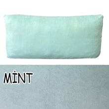 Görseli Galeri görüntüleyiciye yükleyin, Süet Kumaş Mint Renk Sırt Minderi