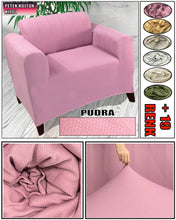 Görseli Galeri görüntüleyiciye yükleyin, Mikro Petek Kumaş Pudra Tekli Komple Giydirme Tekli & Berjer, Bohem, vb Model Koltuk Kılıfları