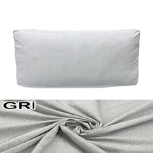 Görseli Galeri görüntüleyiciye yükleyin, %100 Pamuk Petek Gri Renk Sırt Minderi