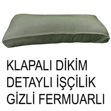 Görseli Galeri görüntüleyiciye yükleyin, %100 Pamuk Petek Haki Renk Sırt Minderi