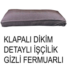 Görseli Galeri görüntüleyiciye yükleyin, %100 Pamuk Petek Kahverengi Renk Sırt Minderi