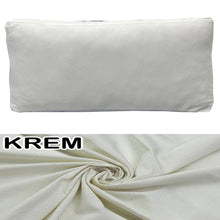 Görseli Galeri görüntüleyiciye yükleyin, %100 Pamuk Petek Krem Renk Sırt Minderi