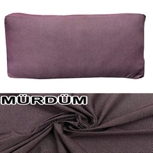 Görseli Galeri görüntüleyiciye yükleyin, %100 Pamuk Petek Mürdüm Renk Sırt Minderi