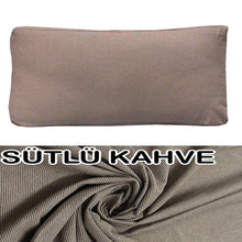 Görseli Galeri görüntüleyiciye yükleyin, %100 Pamuk Petek Sütlü Kahve Renk Sırt Minderi