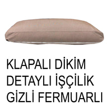 Görseli Galeri görüntüleyiciye yükleyin, %100 Pamuk Petek Sütlü Kahve Renk Sırt Minderi