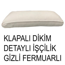 Görseli Galeri görüntüleyiciye yükleyin, %100 Pamuk Petek Vizon Kahve Renk Sırt Minderi