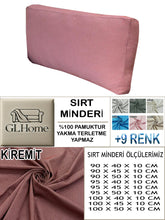 Görseli Galeri görüntüleyiciye yükleyin, %100 Pamuk Petek Kiremit Renk Sırt Minderi