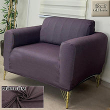 Görseli Galeri görüntüleyiciye yükleyin, %100 Pamuk Petek Kumaş Mürdüm Tekli Komple Giydirme Tekli & Berjer, Bohem, Porto vb Model Koltuk Kılıfları