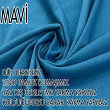 Görseli Galeri görüntüleyiciye yükleyin, %100 Pamuklu Fransız Kumaş Mavi Çift Kişilik Komple Giydirme 2"Li Kanepe, Bohem, vb Model Koltuk Kılıfları