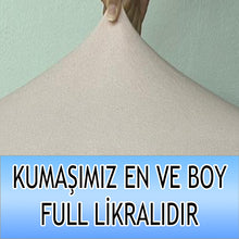 Görseli Galeri görüntüleyiciye yükleyin, %100 Pamuklu Fransız Kumaş Pudra 3Lü Komple Giydirme Kanepe & Çekyat, Bohem, Porto, Vb. Model Koltuk Kilifi