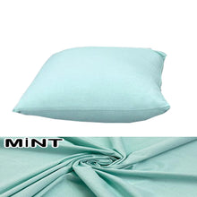 Görseli Galeri görüntüleyiciye yükleyin, %100 Pamuk Petek Mint Renk Kırlent Kılıfı