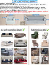 Görseli Galeri görüntüleyiciye yükleyin, %100 Pamuk Petek Kumaş Sütlü Kahve 3+3+1+1 Set Komple Giydirme Kanepe&Çekyat, Bohem, vb Model Koltuk Kılıfları