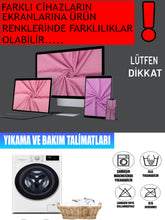 Görseli Galeri görüntüleyiciye yükleyin, %100 Pamuklu Fransız Kumaş Kiremit Tekli&Berjer Komple Giydirme, Bohem, Porto Model Koltuk Kılıfı