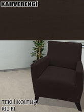 Görseli Galeri görüntüleyiciye yükleyin, Baby Face Kumaş Kahverengi 3+2+1+1 Set Komple Giydirme Kanepe & Çekyat, Bohem, vb Model Koltuk Kılıfları