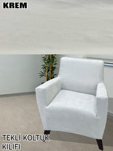 Görseli Galeri görüntüleyiciye yükleyin, Baby Face Kumaş Krem 3+2+1+1 Set Komple Giydirme Kanepe & Çekyat, Bohem, vb Model Koltuk Kılıfları
