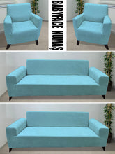 Görseli Galeri görüntüleyiciye yükleyin, Baby Face Kumaş Mint 3+3+1+1 Set Komple Giydirme Kanepe & Çekyat, Bohem, vb Model Koltuk Kılıfları