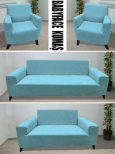 Görseli Galeri görüntüleyiciye yükleyin, Baby Face Kumaş Mint 3+2+1+1 Set Komple Giydirme Kanepe & Çekyat, Bohem, vb Model Koltuk Kılıfları