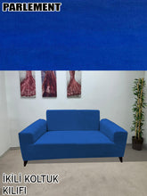 Görseli Galeri görüntüleyiciye yükleyin, Baby Face Kumaş Parlement Çift Kişilik Komple Giydirme Kanepe, Bohem, vb Model Koltuk Kılıfları