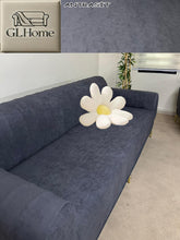 Görseli Galeri görüntüleyiciye yükleyin, Süet Kumaş Antrasit 3+3+1+1 Komple Giydirme Kanepe&Çekyat, Bohem, vb. Modeller Koltuk Kılıfı