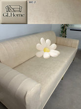 Görseli Galeri görüntüleyiciye yükleyin, Süet Kumaş Bej 3Lü Komple Giydirme Kanepe & Çekyat, Bohem, Porto, Vb. Model Koltuk Kilifi