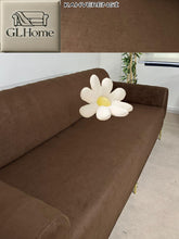 Görseli Galeri görüntüleyiciye yükleyin, Süet Kumaş Kahverengi 3Lü Komple Giydirme Kanepe & Çekyat, Bohem, Porto, Vb. Model Koltuk Kilifi