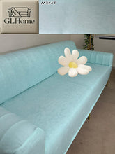 Görseli Galeri görüntüleyiciye yükleyin, Süet Kumaş Mint 3Lü Komple Giydirme Kanepe & Çekyat, Bohem, Porto, Vb. Model Koltuk Kilifi