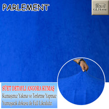 Görseli Galeri görüntüleyiciye yükleyin, Süet Kumaş Parlement 3+2+1+1 Komple Giydirme Kanepe-Çekyat, Bohem, vb. Model Koltuk Kılıfı