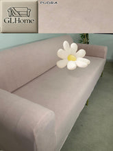 Görseli Galeri görüntüleyiciye yükleyin, Süet Kumaş Pudra 3Lü Komple Giydirme Kanepe & Çekyat, Bohem, Porto, Vb. Model Koltuk Kilifi