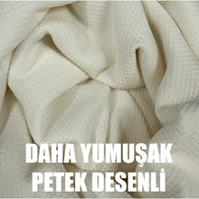 Görseli Galeri görüntüleyiciye yükleyin, Mikro Petek Kumaş Krem 3+3+1+1 Set  Komple Giydirme Kanepe &amp; Çekyat, Bohem, vb Model Koltuk Kılıfları
