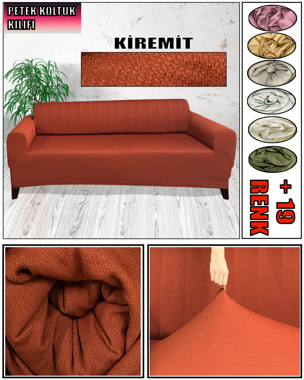 Mikro Petek Kumaş Kiremit 3