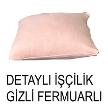 Görseli Galeri görüntüleyiciye yükleyin, Süet Kumaş Pudra Renk Kırlent Kılıfı
