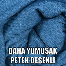 Görseli Galeri görüntüleyiciye yükleyin, Mikro Petek Kumaş Petrol 3+3+1+1 Set  Komple Giydirme Kanepe &amp; Çekyat, Bohem, vb Model Koltuk Kılıfları
