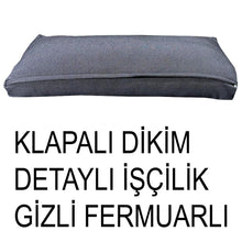 Görseli Galeri görüntüleyiciye yükleyin, %100 Pamuk Petek Füme Renk Sırt Minderi
