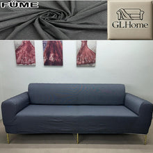 Görseli Galeri görüntüleyiciye yükleyin, %100 Pamuk Petek Kumaş Füme 3&quot;Lü Komple Giydirme Kanepe &amp; Çekyat, Bohem, Porto vb Model Koltuk Kılıfları
