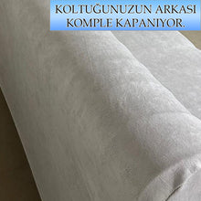 Görseli Galeri görüntüleyiciye yükleyin, Süet Kumaş Açık Gri 3Lü Komple Giydirme Kanepe &amp; Çekyat, Bohem, Porto, Vb. Model Koltuk Kilifi

