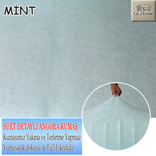 Görseli Galeri görüntüleyiciye yükleyin, Süet Kumaş Mint Çift Kişilik Komple Giydirme 2&quot;Li kanepe Bohem Tarzı koltuk Kılıfı
