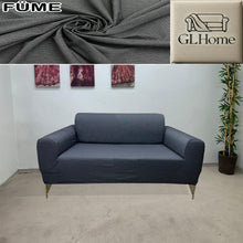 Görseli Galeri görüntüleyiciye yükleyin, %100 Pamuk Petek Kumaş Füme 3+2+1+1 Set Komple Giydirme Kanepe&amp;Çekyat, Bohem, vb Model Koltuk Kılıfları
