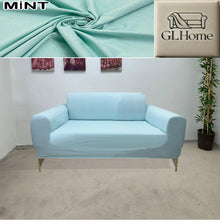 Görseli Galeri görüntüleyiciye yükleyin, %100 Pamuk Petek Kumaş Mint 3+2+1+1 Set Komple Giydirme Kanepe&amp;Çekyat, Bohem, vb Model Koltuk Kılıfları
