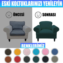 Görseli Galeri görüntüleyiciye yükleyin, UFA-06 Fransız Kumaş Universal Koltuk Kılıfı Takımı ( 3+3+1+1 Set ) Nefti Yeşil

