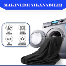 Görseli Galeri görüntüleyiciye yükleyin, KR-10 Kadife Kumaş Retro Model Sandalye Kılıfı Siyah
